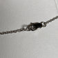 14K White Gold Aquamarine & Diamond 18" Necklace & Pendant