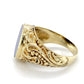 14K Yellow Gold Gentleman's Ring; 7.3DWT; Size 11