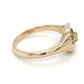 14K Yellow Gold Diamond Ring; 2.4DWT; 0.08CTW; Size 7.5