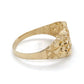 10K Yellow Gold Lady's Gold Ring; 1.5DWT; Size 9.5