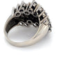 10K White Gold Diamond Lady's Fashion Ring; 7.9DWT: Size 8.5