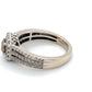 14K White Gold Diamond Lady's Ring; 2.0DWT; Size 5