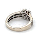 14K White Gold Diamond Lady's Ring; 2.0DWT; Size 5
