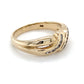 9K Yellow Gold Lady's Ring; 2.2DWT; Size 7