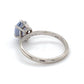 14K White Gold Opal Lady's Ring; 1.4DWT; Size 6.5