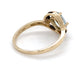 14K Yellow Gold Aquamarine Lady's Ring; 1.3DWT; Size 6