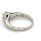 14K White Gold Diamond Lady's Fashion Ring; 2.5DWT; Size 6