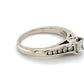 14K White Gold Diamond Lady's Fashion Ring; 2.5DWT; Size 6