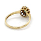 18K Yellow Gold Diamond & Emerald Ring; 1.4DWT; Size 6