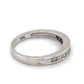 10K White Gold Diamond Gentleman's Wedding Ring; 1.7DWT; Size 7