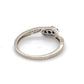 14K White Gold Diamond Lady's Ring; 1.1DWT; Size 6