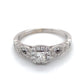 14K White Gold Diamond Lady's Fashion Ring; 2.6DWT; Size 8.5