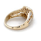 10K Yellow Gold Diamond Lady's Fashion Ring; 3.3DWT; Size 7