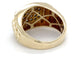10K Yellow Gold & Diamond Gentleman's Ring; 3.8DWT; Size 8