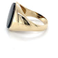 10K Yellow Gold Gentleman's Ring; 3.3DWT; Size 9