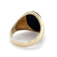 10K Yellow Gold Gentleman's Ring; 3.3DWT; Size 9