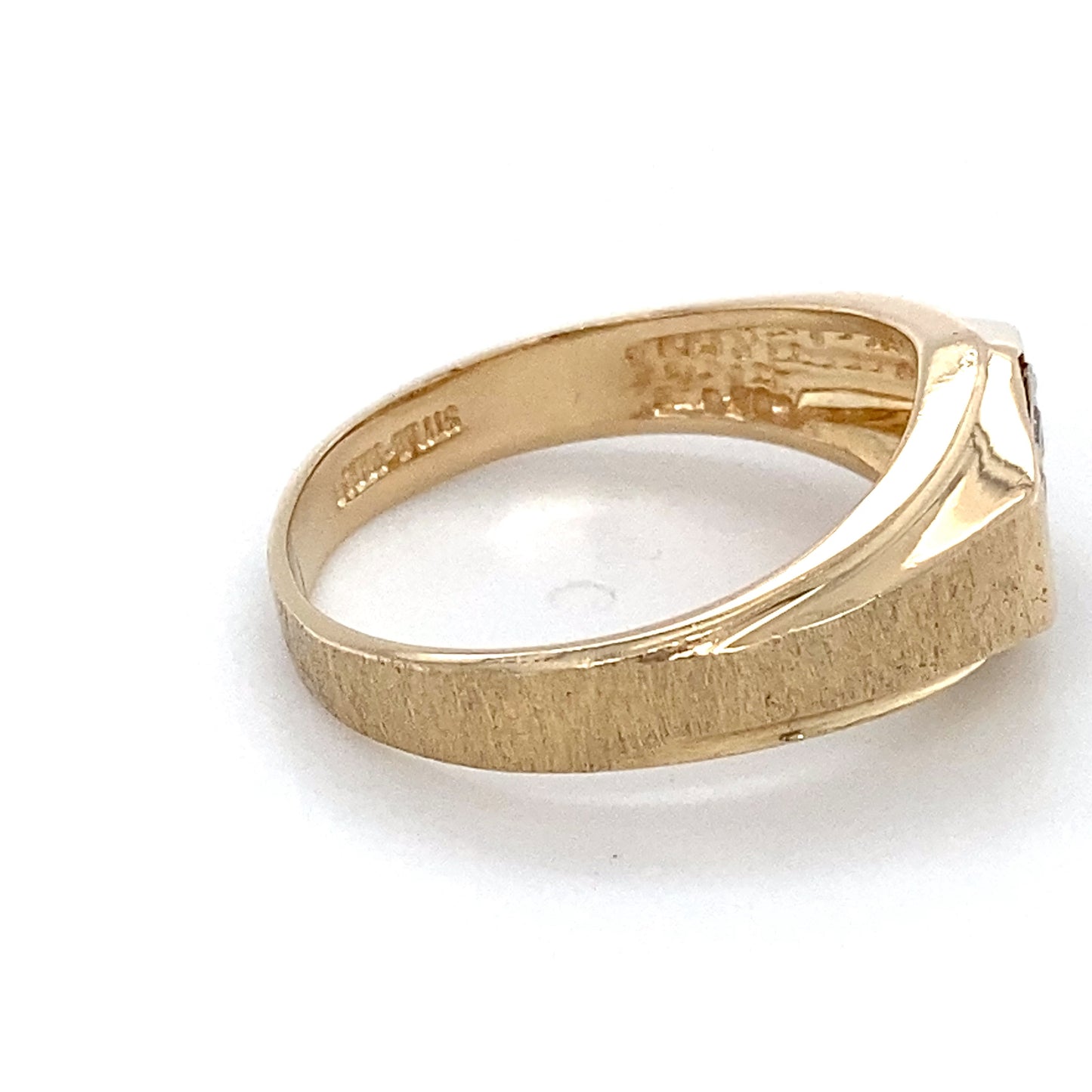 14K Yellow Gold Diamond Lady's Ring; 2.4DWT; Size 9