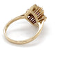 14K Yellow Gold Diamond & Amethyst Fashion Ring; 2.1DWT; Size 6