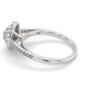 10K White Gold Diamond Lady's Fashion Ring; 1.8DWT; Size 7