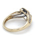 10K Yellow Gold Diamond Lady's Fashion Ring; 1.6DWT; Size 7
