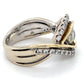 14K Yellow Gold Diamond Lady's Fashion Ring; 5.5DWT; Size 7.5