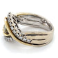 14K Yellow Gold Diamond Lady's Fashion Ring; 5.5DWT; Size 7.5
