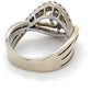 14K Yellow Gold Diamond Lady's Fashion Ring; 5.5DWT; Size 7.5