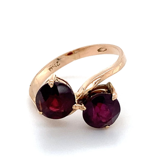 18K Yellow Gold Lady's Ring; 2.0DWT; Size 6