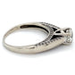 14K White Gold Diamond Lady's Solitaire Ring; 2.5DWT; Size 8
