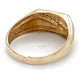 10K Yellow Gold Diamond Gentleman's Ring; 2.8DWT; Size 12.5