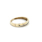 10K Yellow Gold Diamond Accent Wedding Band; 0.10 CTW; 2.2g; Size 10.5