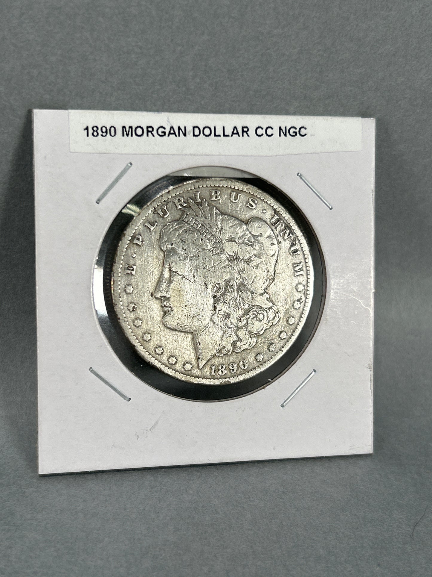 1890-CC Carson City Morgan Dollar Ungraded NGC