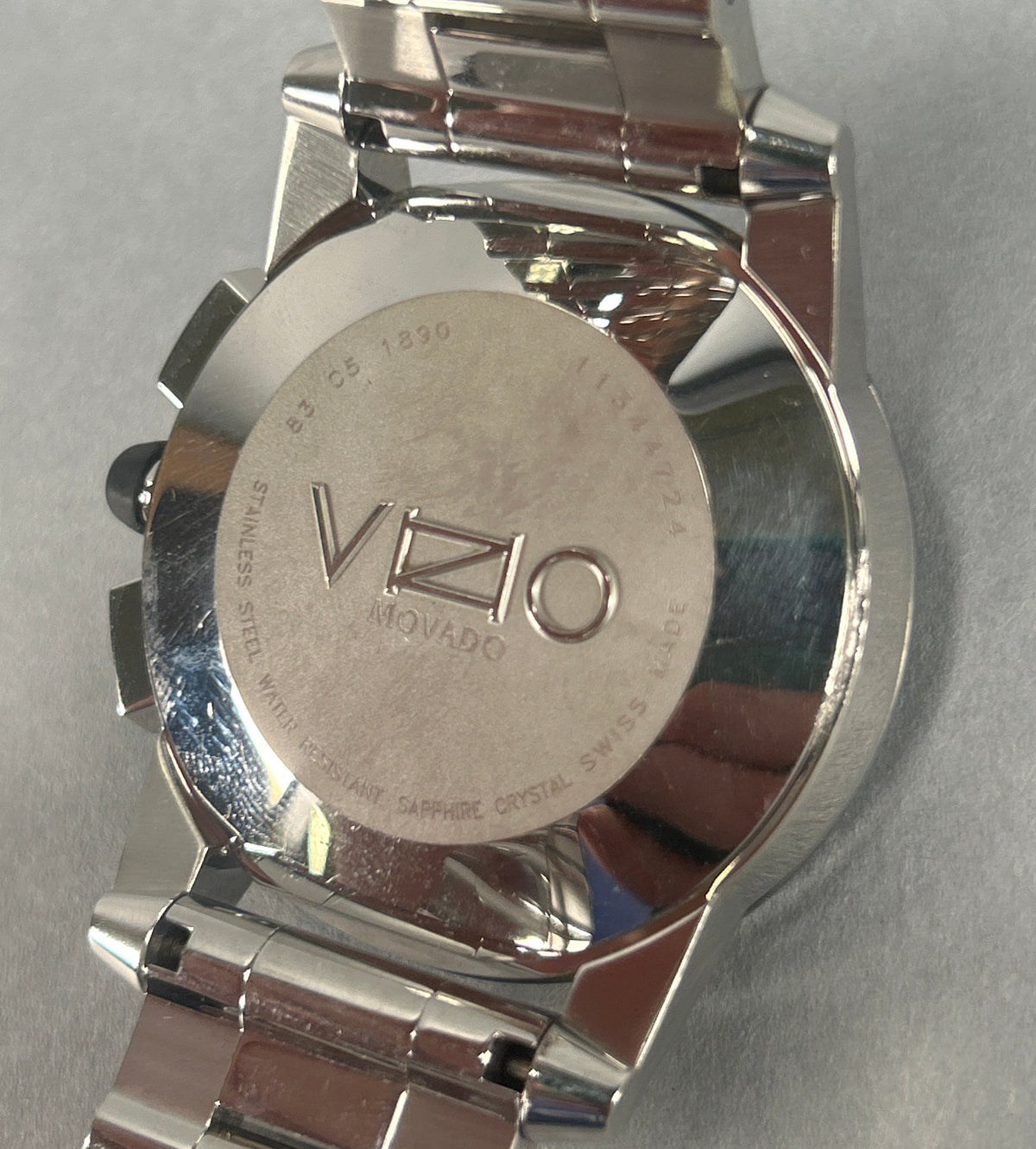 Movado Vizio Carbon Fiber Chrono Watch