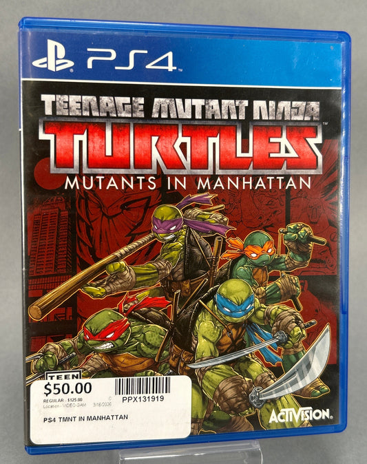 TMNT Mutants in Manhattan - Sony PS4