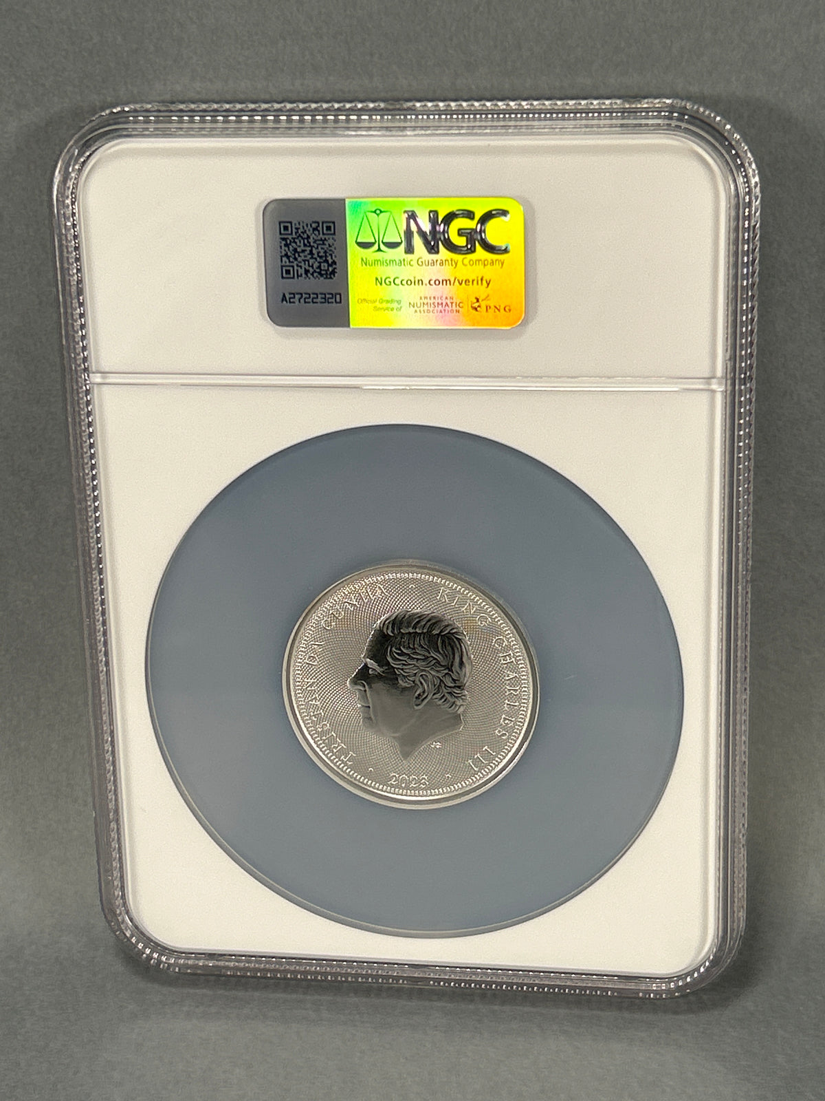 2023 2oz T.Da Cunha 5 Pounds Una & the Lion NGC MS 69 Coin
