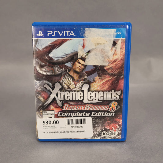 Xtreme Legends Dynasty Warriors 8 Complete Edition for PS Vita