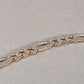 17" Sterling Silver Figaro Chain 30.8g