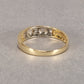 Men's 14k Yellow Gold Ring With Diamonds 3.5g