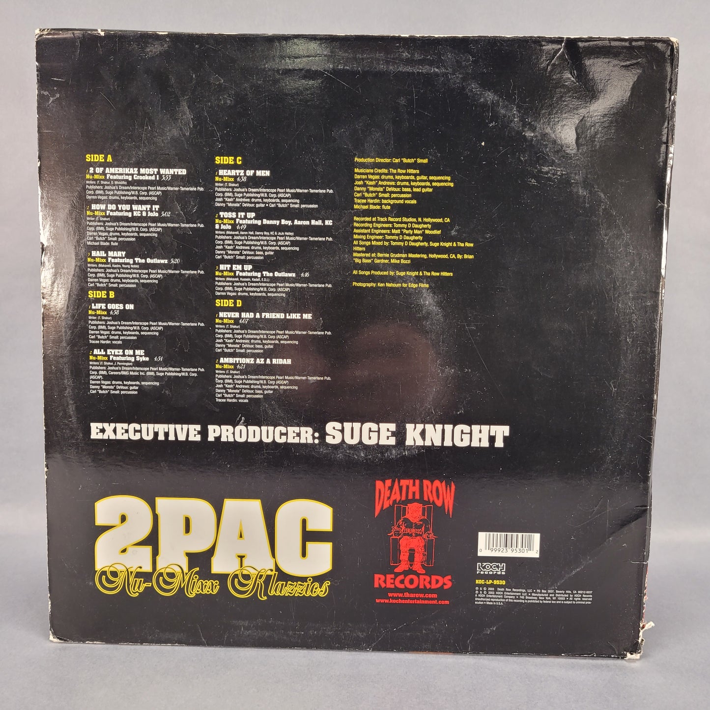 2Pac Nu-Mixx Klazzics Vinyl Record Album 2003 Release