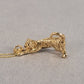 18" 14k Yellow Gold Chain And Cat Pendant 5.5g