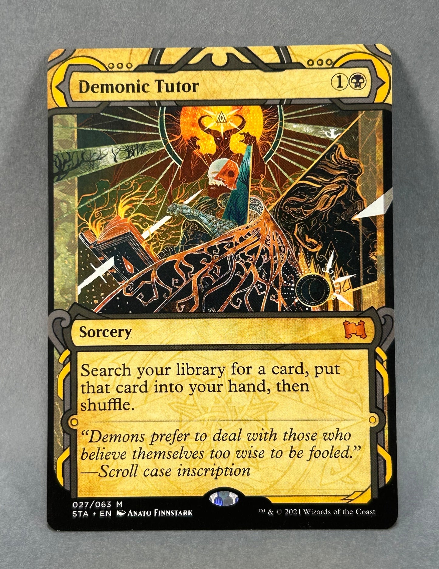 MTG Demonic Tutor | Secret Lair | Magic: The Gathering #027/063