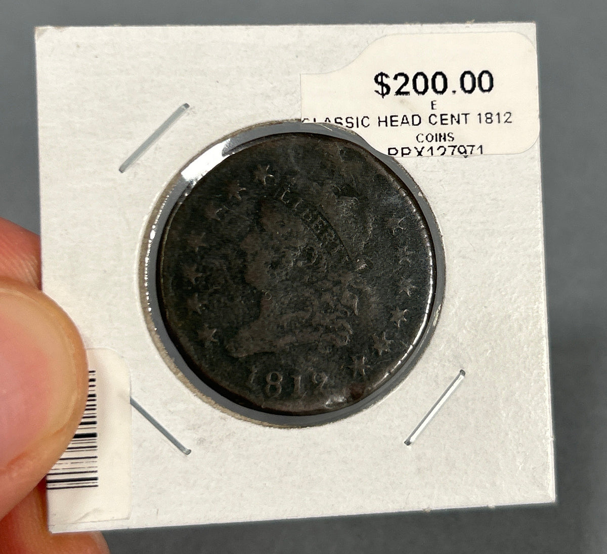 1812 Classic Head Cent