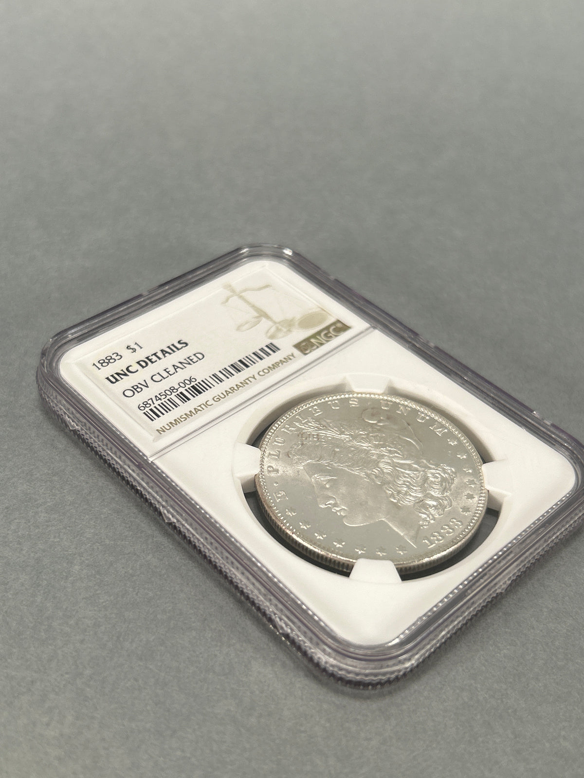 1883 NGC Morgan Dollar