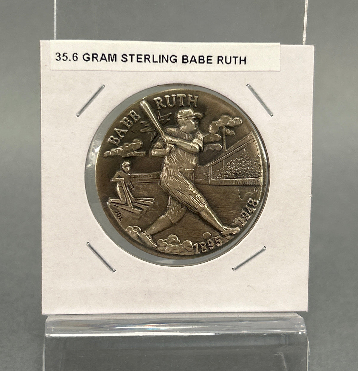 Sterling Silver Babe Ruth Coin