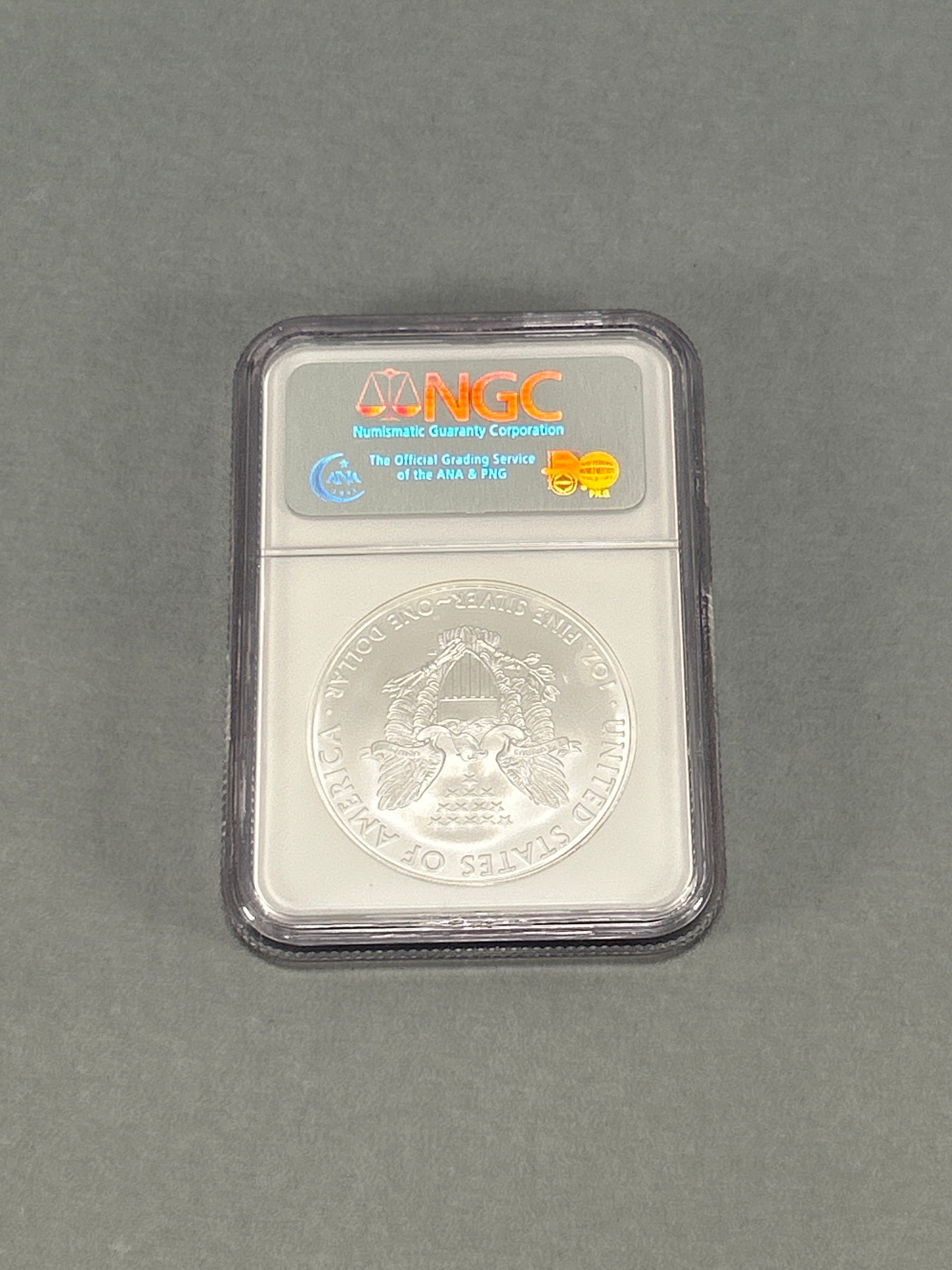 NGC Graded 2008 $1 Silver Eagle MS 69