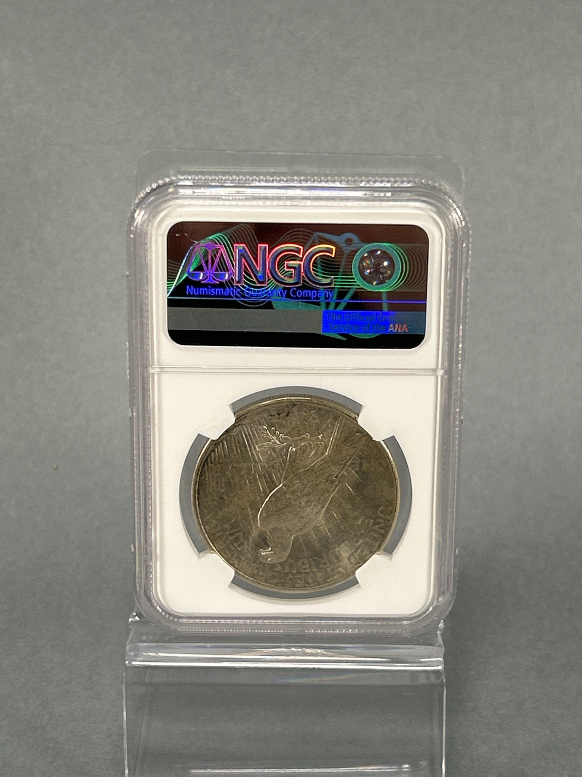 1925 Silver Peace Dollar NGC Brilliant Uncirculated