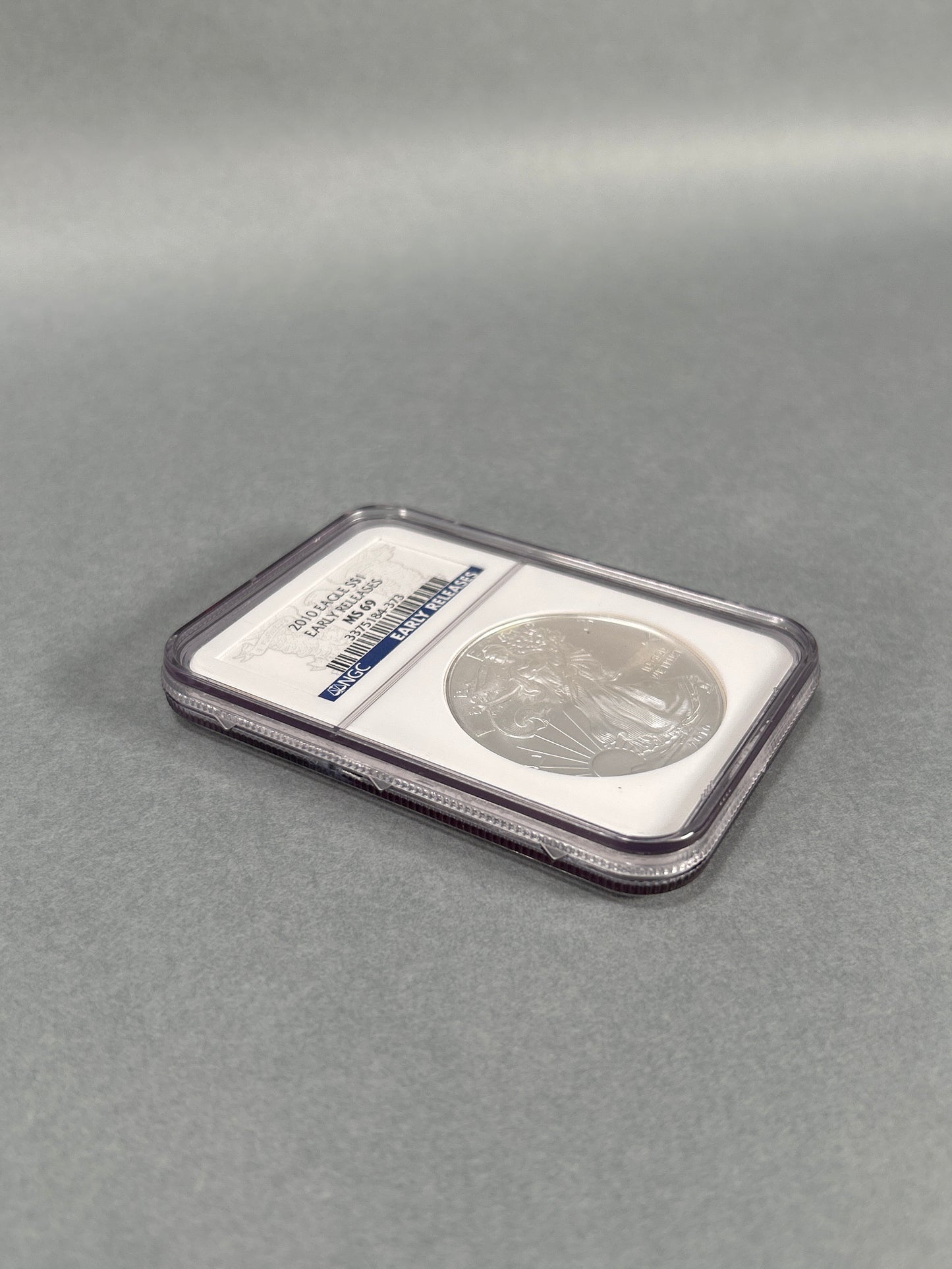 NGC Graded 2010 $1 Silver Eagle MS 69