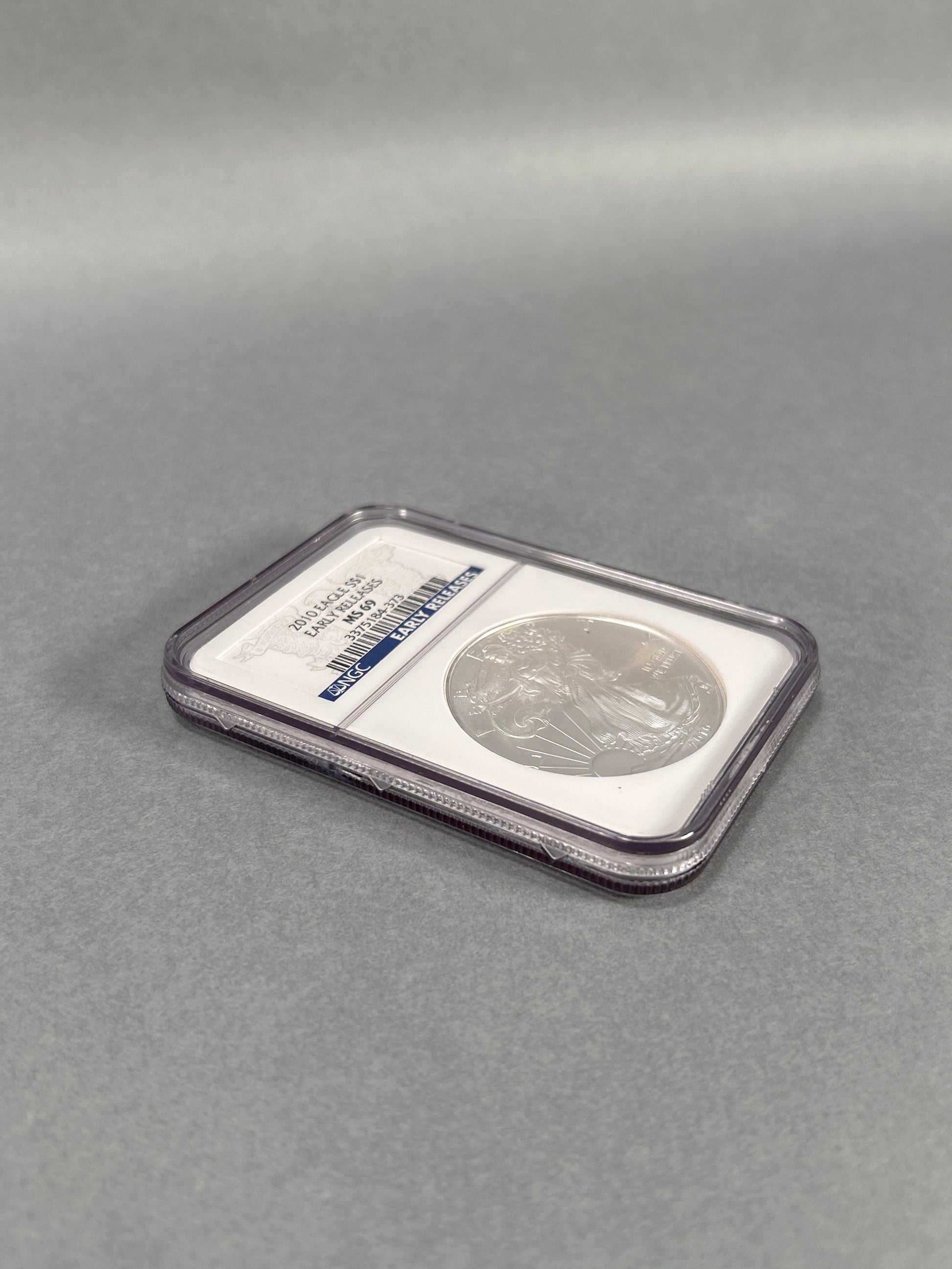 NGC Graded 2010 $1 Silver Eagle MS 69