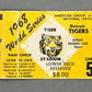 1968 MLB World Series Game 5 Ticket