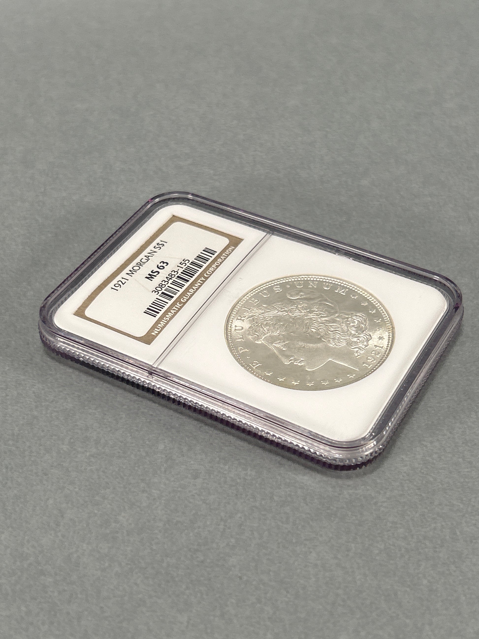 NGC Graded 1921 Silver Morgan Dollar